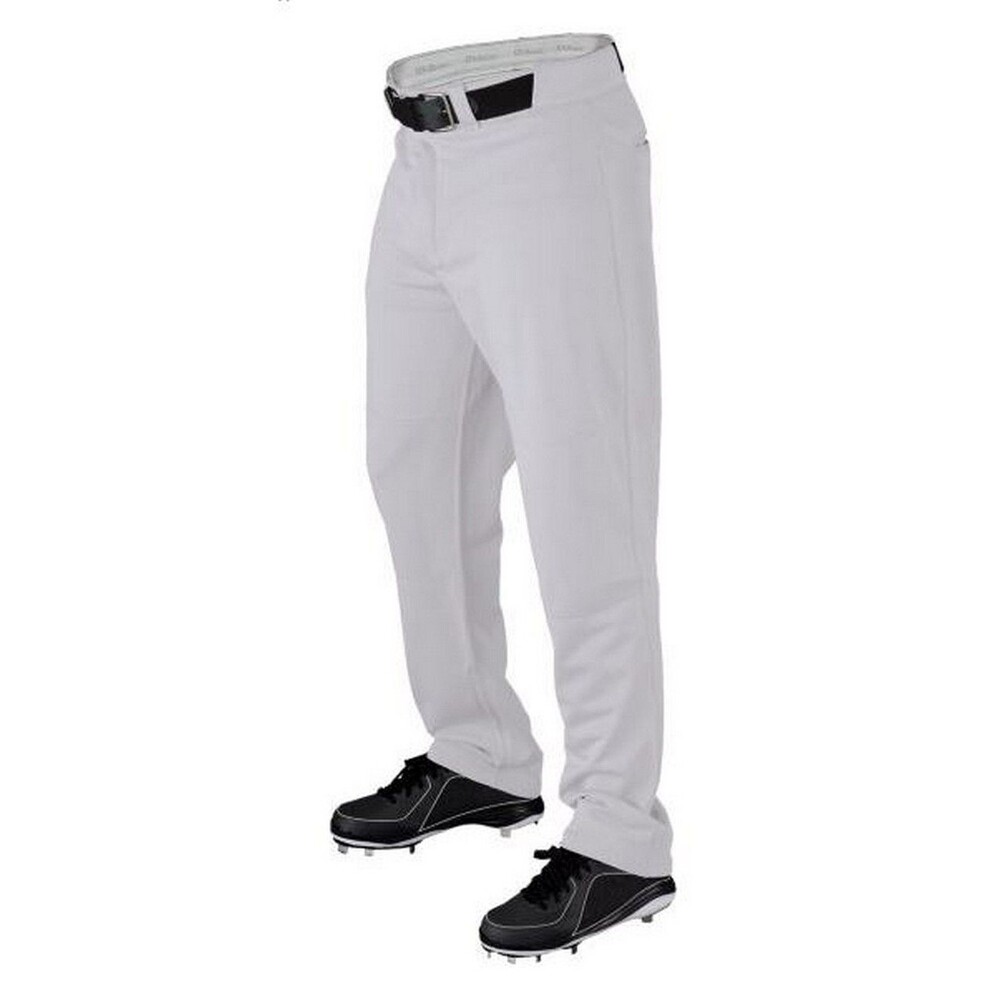 Wilson Adult Men's Baseball Softball Pants White WTA4440 Size SMALL